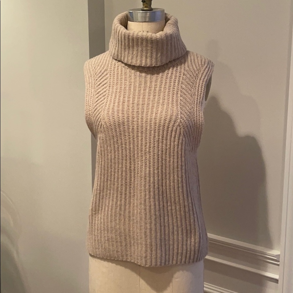 Barney’s New York Sleeveless turtle neck